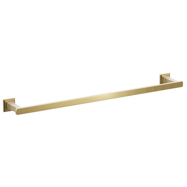 Emtek - Transitional Flared Brass Towel Bar 24 Inch