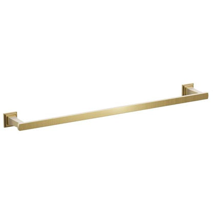 Emtek - Transitional Flared Brass Towel Bar 24 Inch