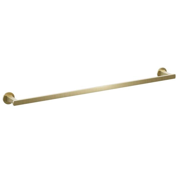 Emtek - Transitional Flared Brass Towel Bar 30 Inch