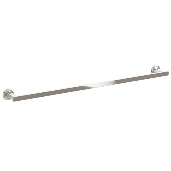 Emtek - Transitional Flared Brass Towel Bar 30 Inch