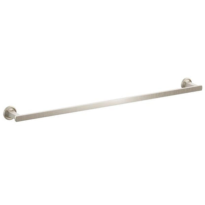 Emtek - Transitional Flared Brass Towel Bar 30 Inch