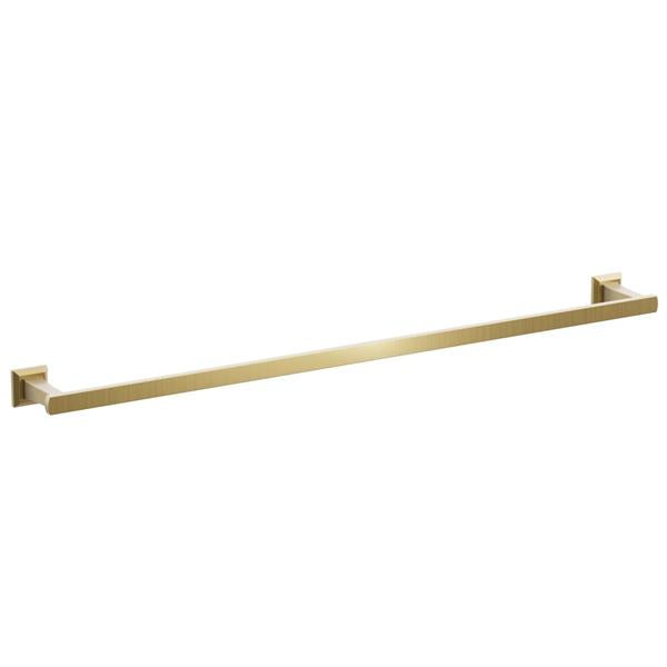 Emtek - Transitional Flared Brass Towel Bar 30 Inch