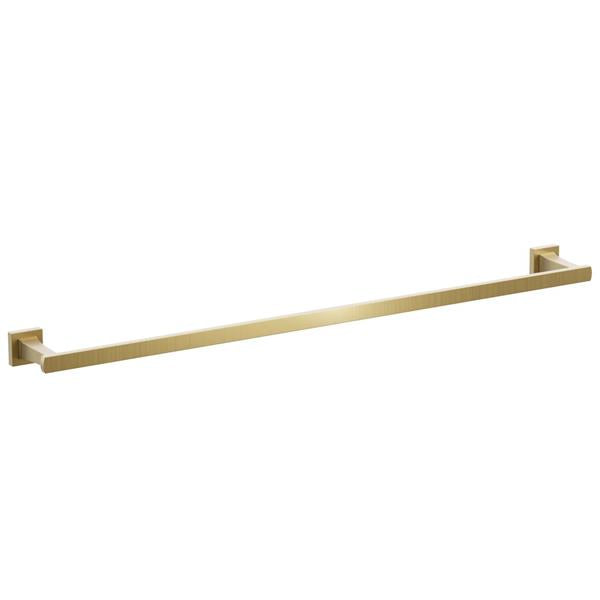Emtek - Transitional Flared Brass Towel Bar 30 Inch