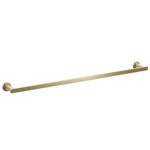 Emtek - Transitional Flared Brass Towel Bar 30 Inch