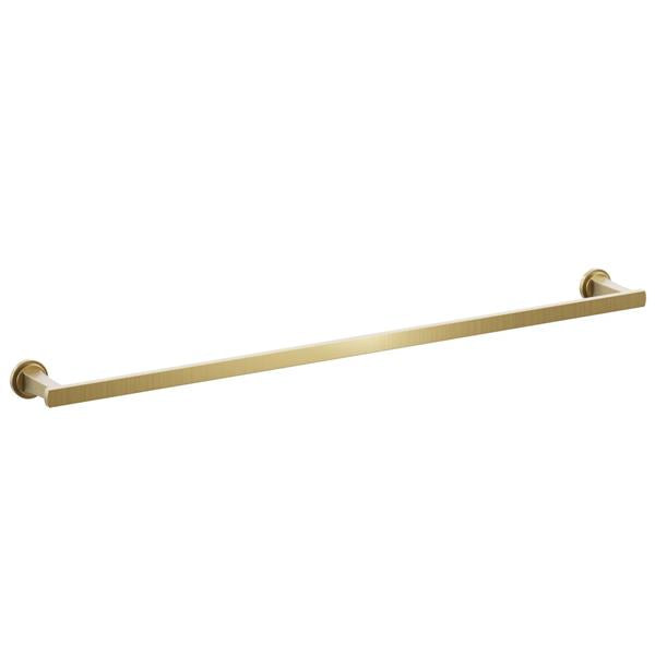 Emtek - Transitional Flared Brass Towel Bar 30 Inch