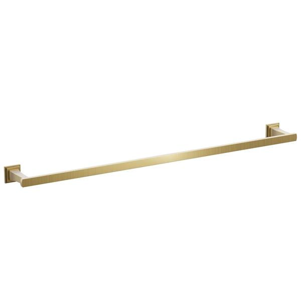 Emtek - Transitional Flared Brass Towel Bar 30 Inch