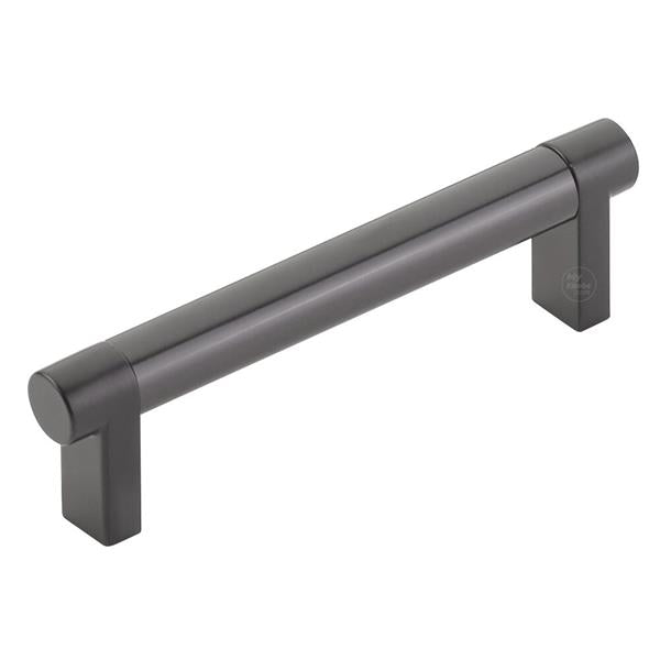 Emtek - Select Cabinet Pull 4 In C-C, Rectangular Stem, Smooth Bar