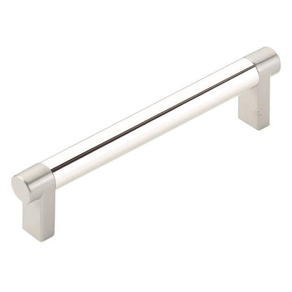Emtek - Select Cabinet Pull 5 In C-C, Rectangular Stem, Smooth Bar