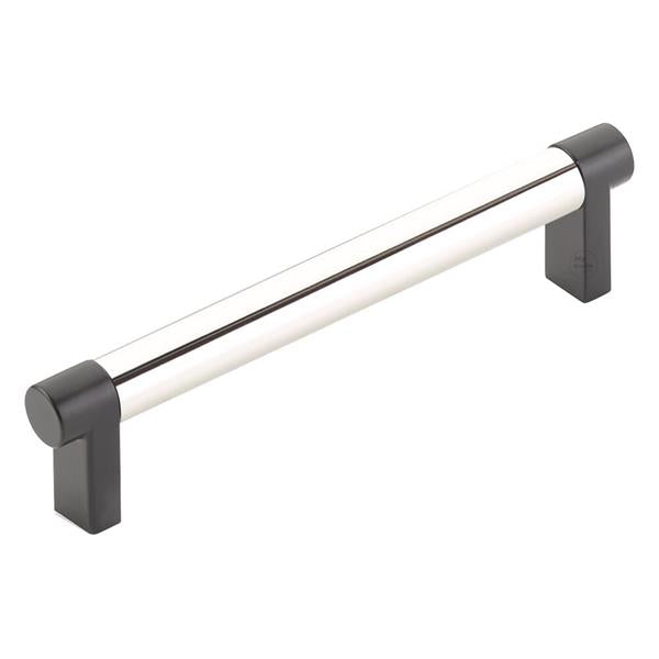Emtek - Select Cabinet Pull 5 In C-C, Rectangular Stem, Smooth Bar