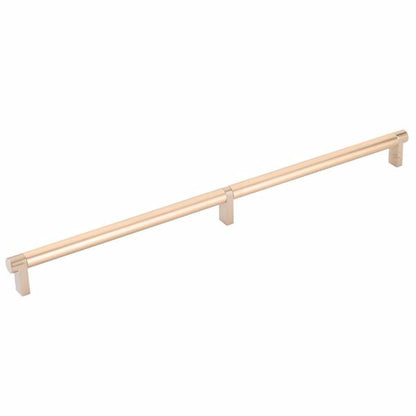 Emtek - Select Cabinet Pull 16 Inch C-C, Rectangular Stem, Smooth Bar