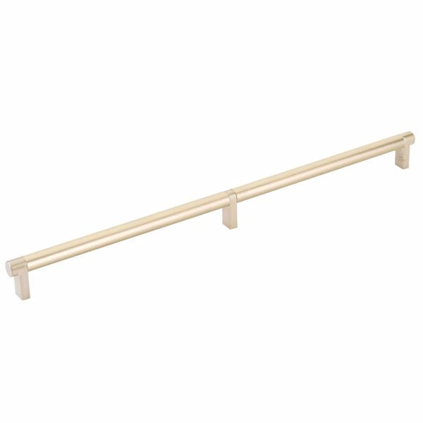 Emtek - Select Cabinet Pull 16 Inch C-C, Rectangular Stem, Smooth Bar