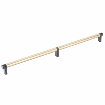Emtek - Select Cabinet Pull 16 Inch C-C, Rectangular Stem, Smooth Bar