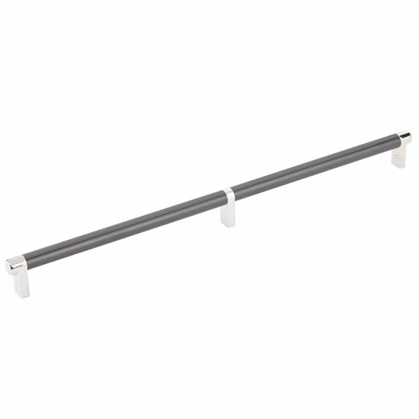 Emtek - Select Cabinet Pull 16 Inch C-C, Rectangular Stem, Smooth Bar