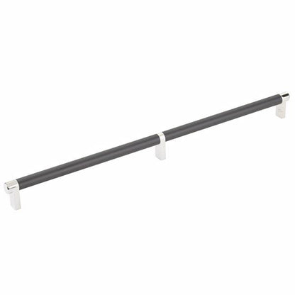 Emtek - Select Cabinet Pull 16 Inch C-C, Rectangular Stem, Smooth Bar