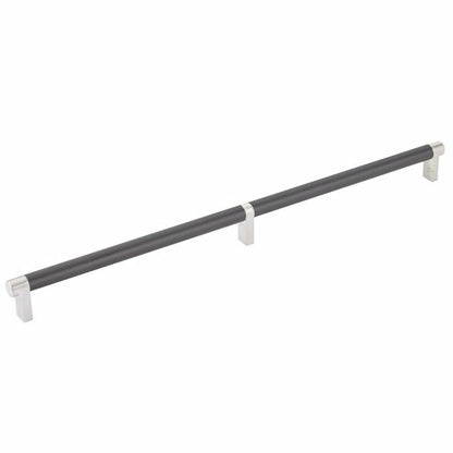 Emtek - Select Cabinet Pull 16 Inch C-C, Rectangular Stem, Smooth Bar