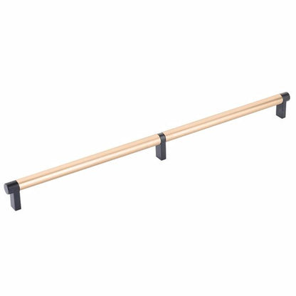 Emtek - Select Cabinet Pull 16 Inch C-C, Rectangular Stem, Smooth Bar