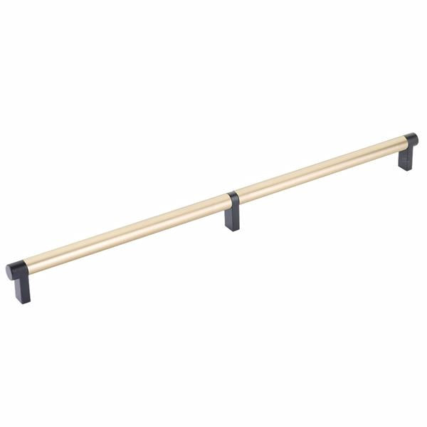 Emtek - Select Cabinet Pull 16 Inch C-C, Rectangular Stem, Smooth Bar