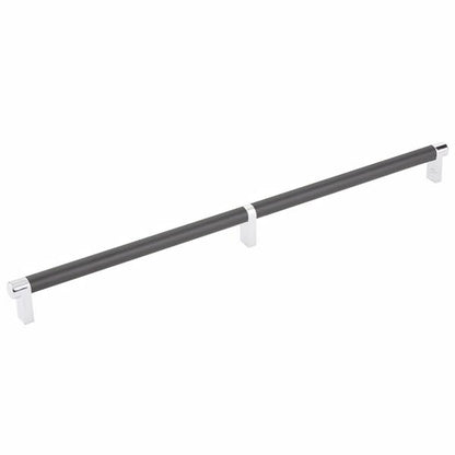 Emtek - Select Cabinet Pull 16 Inch C-C, Rectangular Stem, Smooth Bar