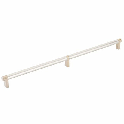 Emtek - Select Cabinet Pull 16 Inch C-C, Rectangular Stem, Smooth Bar