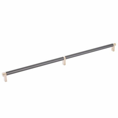 Emtek - Select Cabinet Pull 20 Inch C-C, Rectangular Stem, Smooth Bar