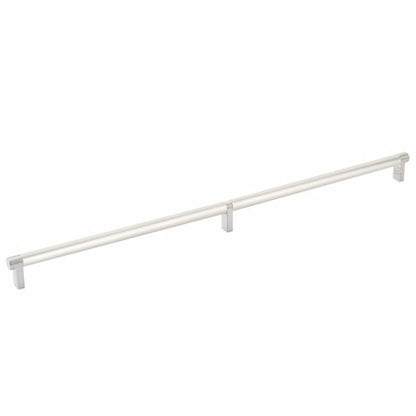 Emtek - Select Cabinet Pull 20 Inch C-C, Rectangular Stem, Smooth Bar