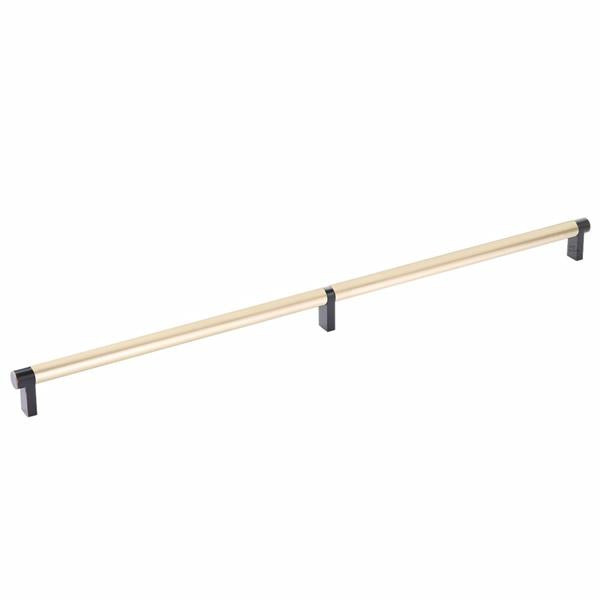 Emtek - Select Cabinet Pull 20 Inch C-C, Rectangular Stem, Smooth Bar