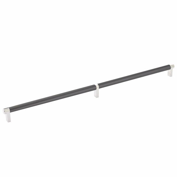 Emtek - Select Cabinet Pull 20 Inch C-C, Rectangular Stem, Smooth Bar