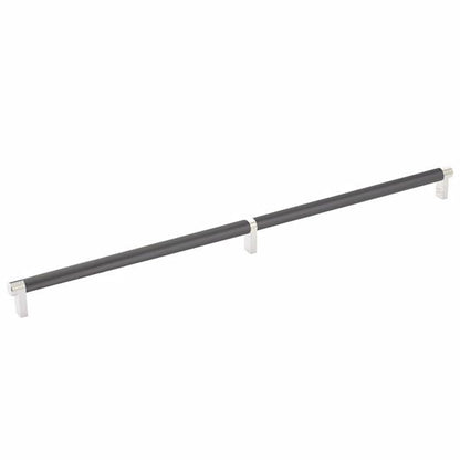 Emtek - Select Cabinet Pull 20 Inch C-C, Rectangular Stem, Smooth Bar