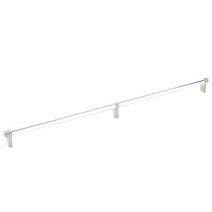 Emtek - Select Cabinet Pull 20 Inch C-C, Rectangular Stem, Smooth Bar
