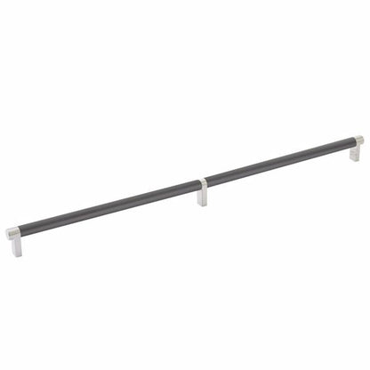 Emtek - Select Cabinet Pull 20 Inch C-C, Rectangular Stem, Smooth Bar