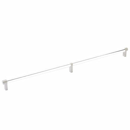 Emtek - Select Cabinet Pull 20 Inch C-C, Rectangular Stem, Smooth Bar