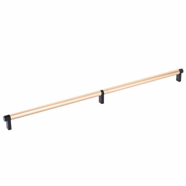 Emtek - Select Cabinet Pull 20 Inch C-C, Rectangular Stem, Smooth Bar
