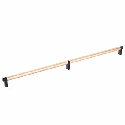 Emtek - Select Cabinet Pull 20 Inch C-C, Rectangular Stem, Smooth Bar