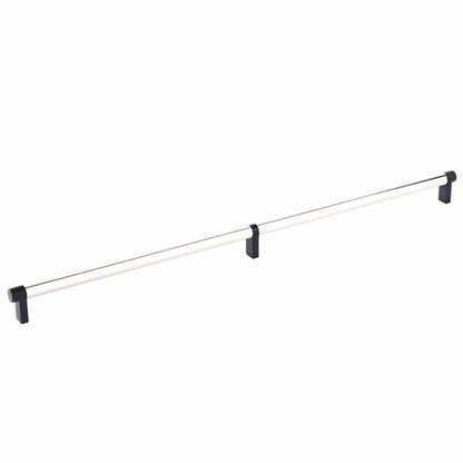 Emtek - Select Cabinet Pull 20 Inch C-C, Rectangular Stem, Smooth Bar