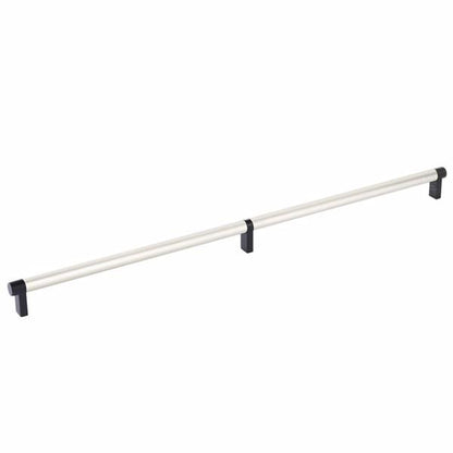 Emtek - Select Cabinet Pull 20 Inch C-C, Rectangular Stem, Smooth Bar