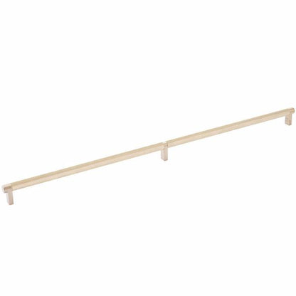 Emtek - Select Cabinet Pull 24 Inch C-C, Rectangular Stem, Knurled Bar