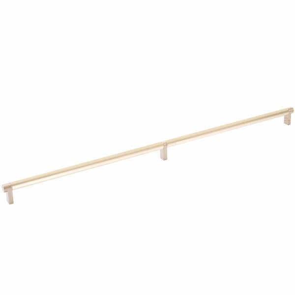 Emtek - Select Cabinet Pull 24 Inch C-C, Rectangular Stem, Smooth Bar