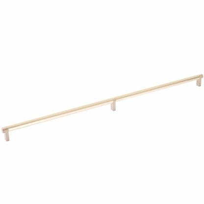 Emtek - Select Cabinet Pull 24 Inch C-C, Rectangular Stem, Smooth Bar