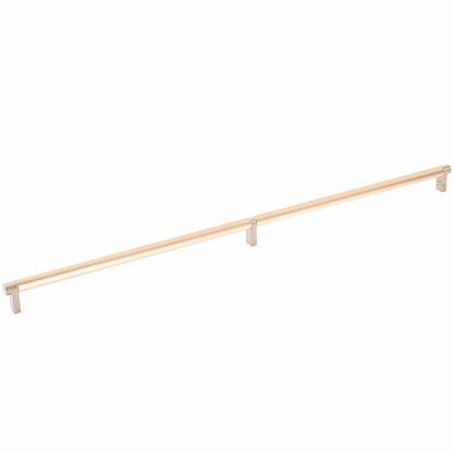 Emtek - Select Cabinet Pull 24 Inch C-C, Rectangular Stem, Smooth Bar