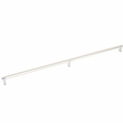 Emtek - Select Cabinet Pull 24 Inch C-C, Rectangular Stem, Smooth Bar