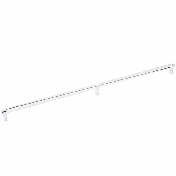 Emtek - Select Cabinet Pull 24 Inch C-C, Rectangular Stem, Smooth Bar