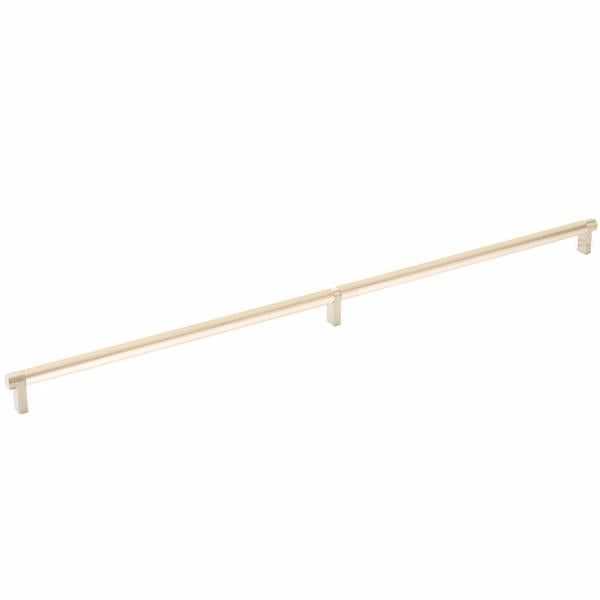 Emtek - Select Cabinet Pull 24 Inch C-C, Rectangular Stem, Smooth Bar