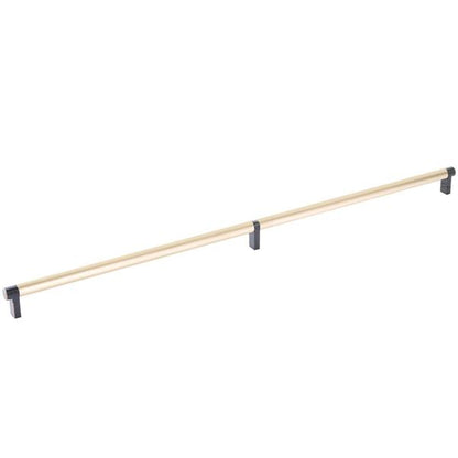 Emtek - Select Cabinet Pull 24 Inch C-C, Rectangular Stem, Smooth Bar