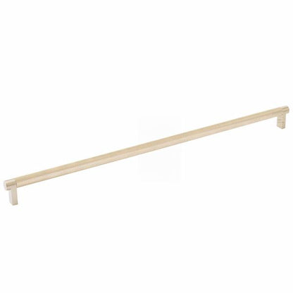 Emtek - Select Cabinet Pull 18 Inch C-C, Rectangular Stem, Knurled Bar