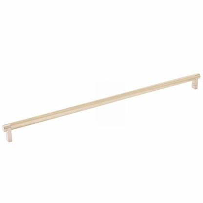 Emtek - Select Cabinet Pull 18 Inch C-C, Rectangular Stem, Knurled Bar