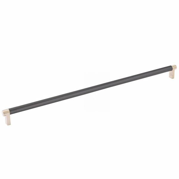 Emtek - Select Cabinet Pull 18 Inch C-C, Rectangular Stem, Smooth Bar
