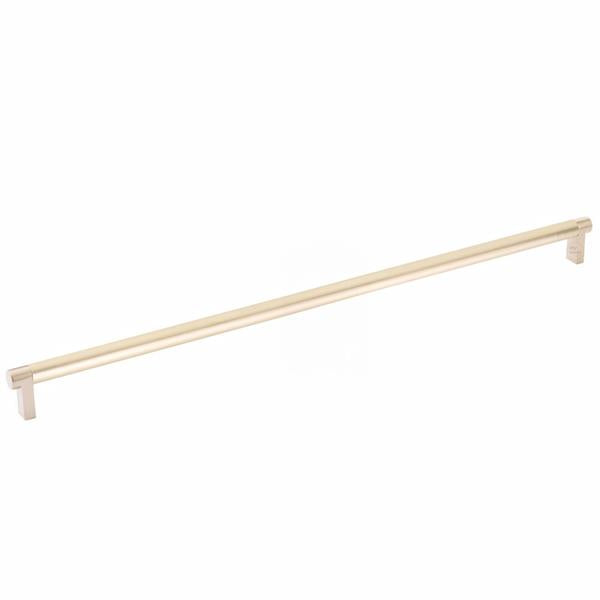 Emtek - Select Cabinet Pull 18 Inch C-C, Rectangular Stem, Smooth Bar