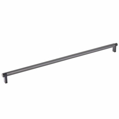 Emtek - Select Cabinet Pull 18 Inch C-C, Rectangular Stem, Smooth Bar