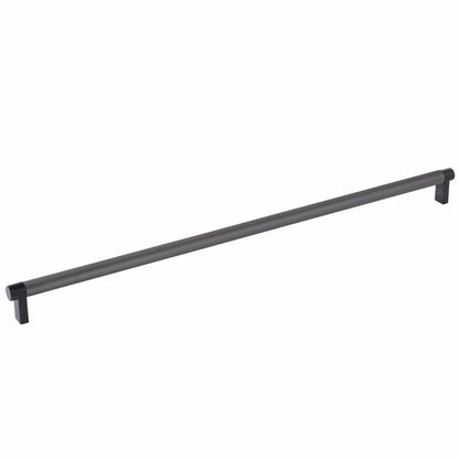 Emtek - Select Cabinet Pull 18 Inch C-C, Rectangular Stem, Smooth Bar