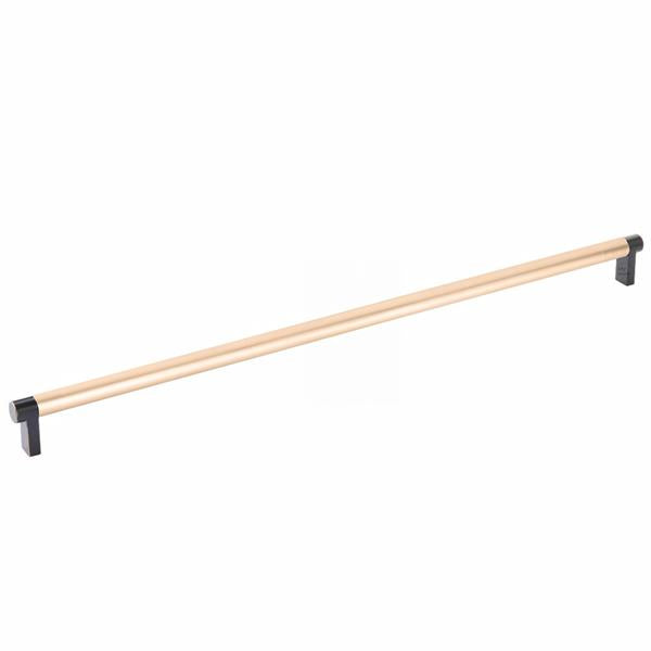 Emtek - Select Cabinet Pull 18 Inch C-C, Rectangular Stem, Smooth Bar